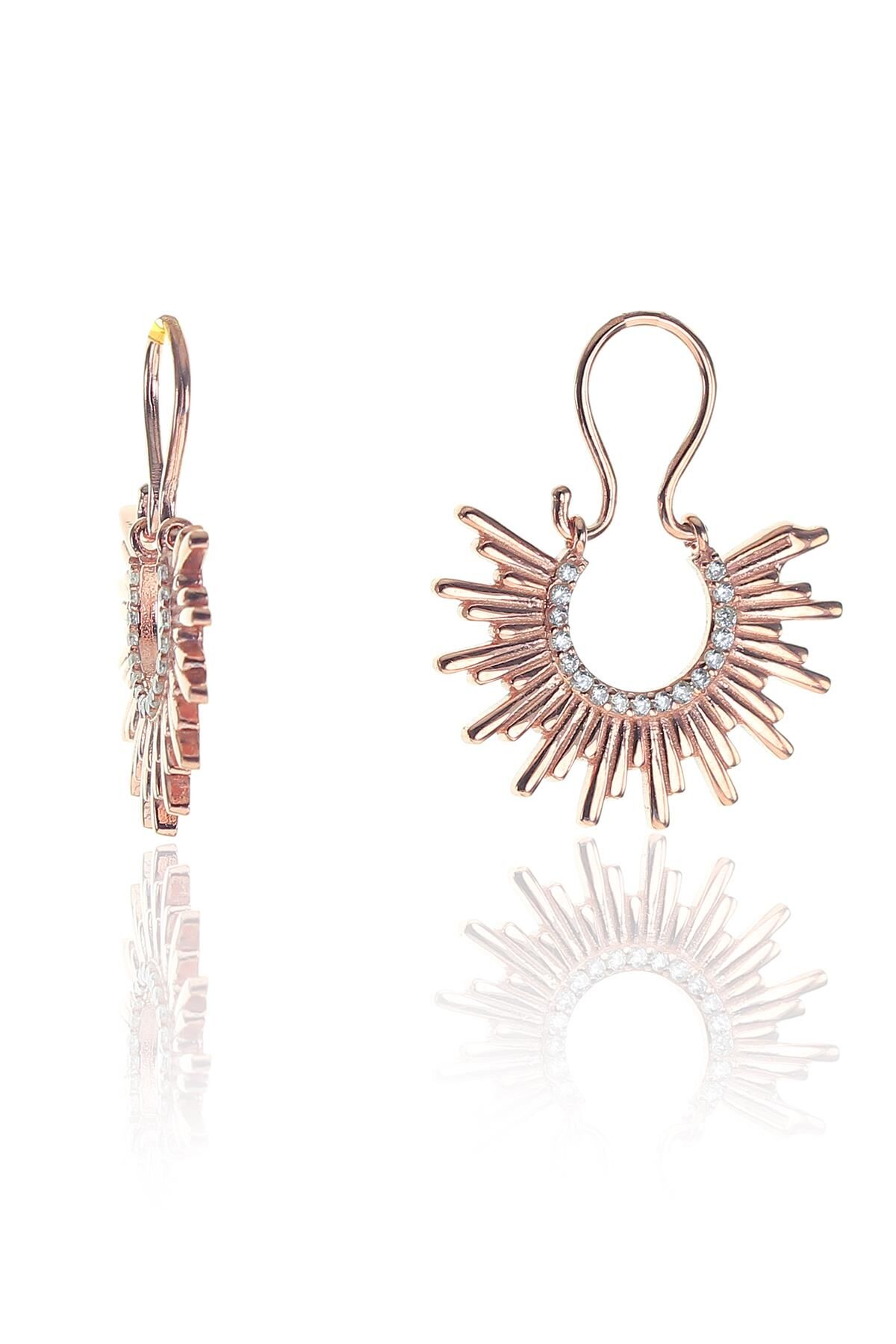 Gümüş güneş küpe SGTL8712