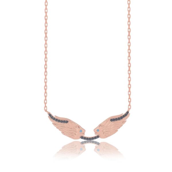 çift başlı aslan kolye SGTL3639