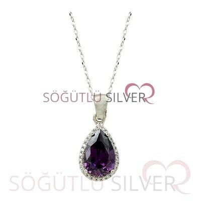amatis taşlı rodyumlu üçü set set8385