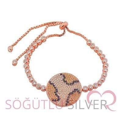 leopar desenli suyolu bileklik bileklik67065