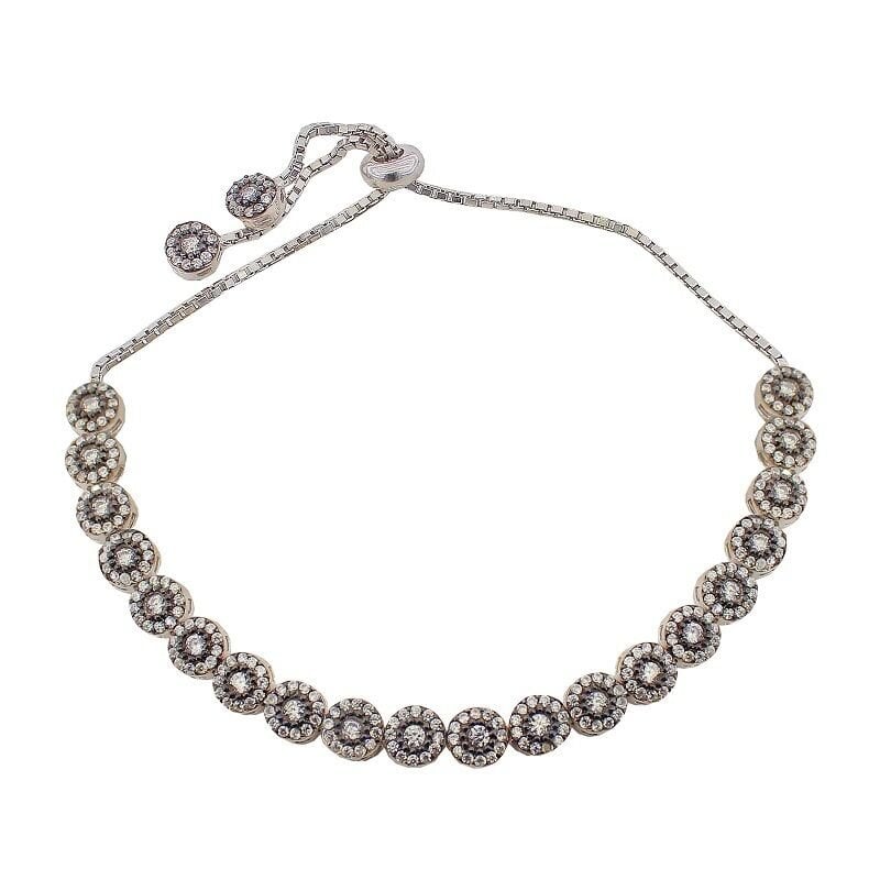 Elmas montürlü asansörlü bileklik SGTL2923