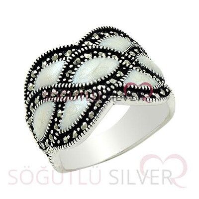 Markazit taşlı ve mineli üçlü set set8371