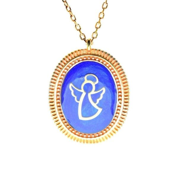 Melek Mineli Kolye SGTL7258