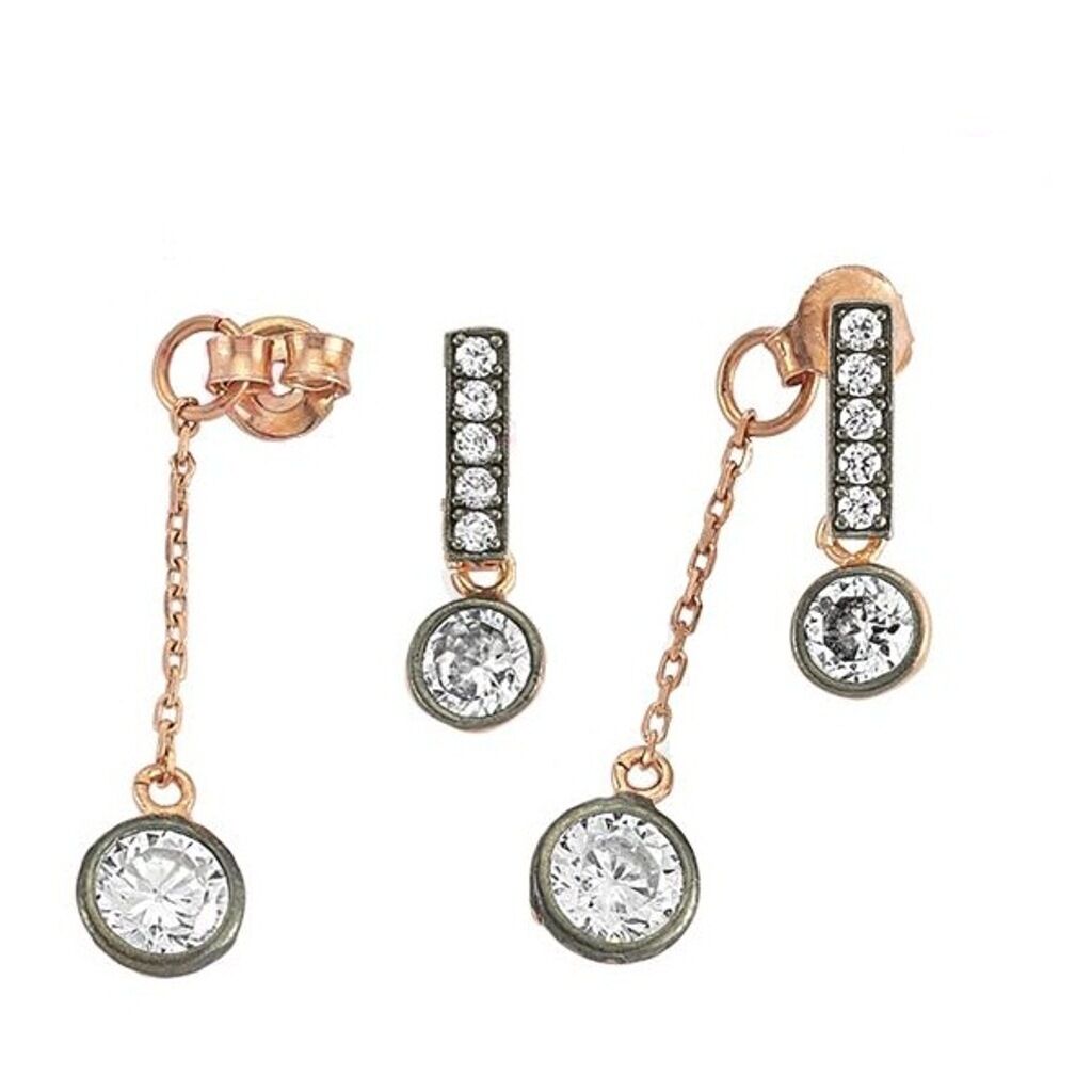 925 ayar gümüş rose özel tasarım kupe SGTL1742