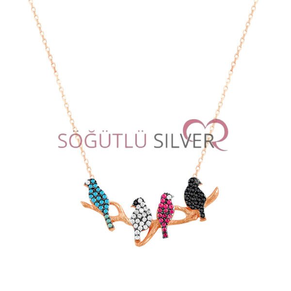 daldaki kuşlar kolyesi SGTL7300