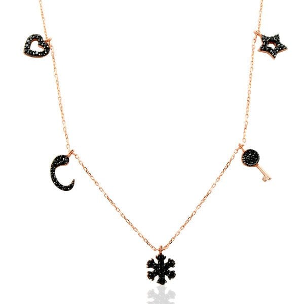 rose şans kolyesi SGTL1747