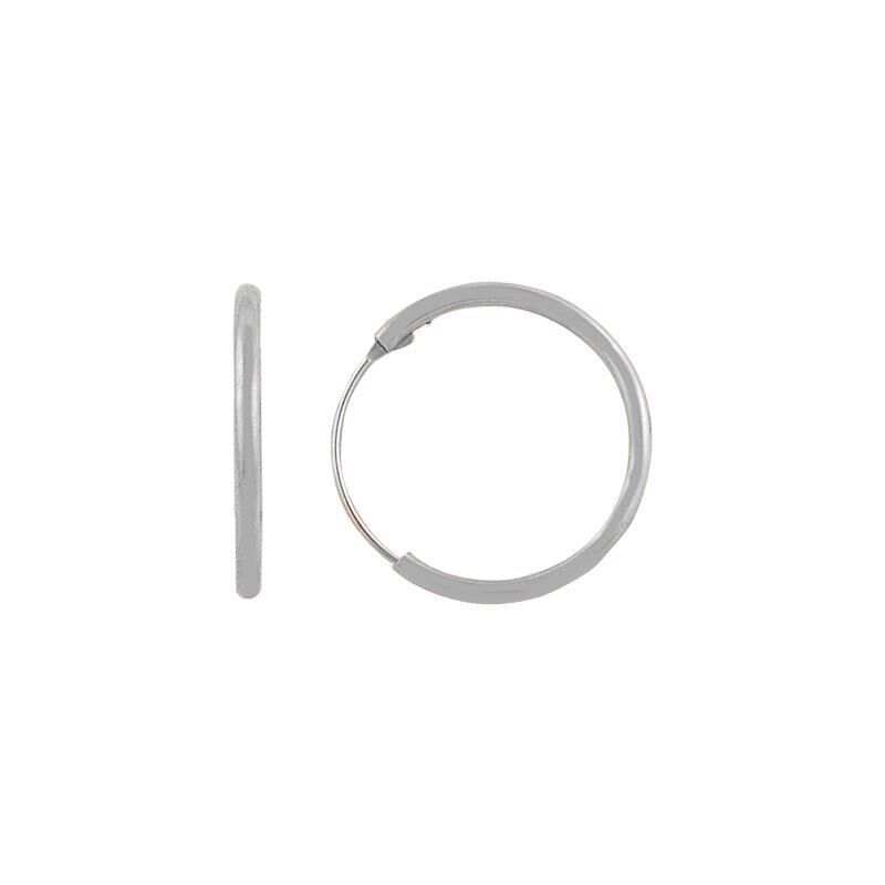 925 Ayar Gümüş 18 mm halka küpe SGTL7313