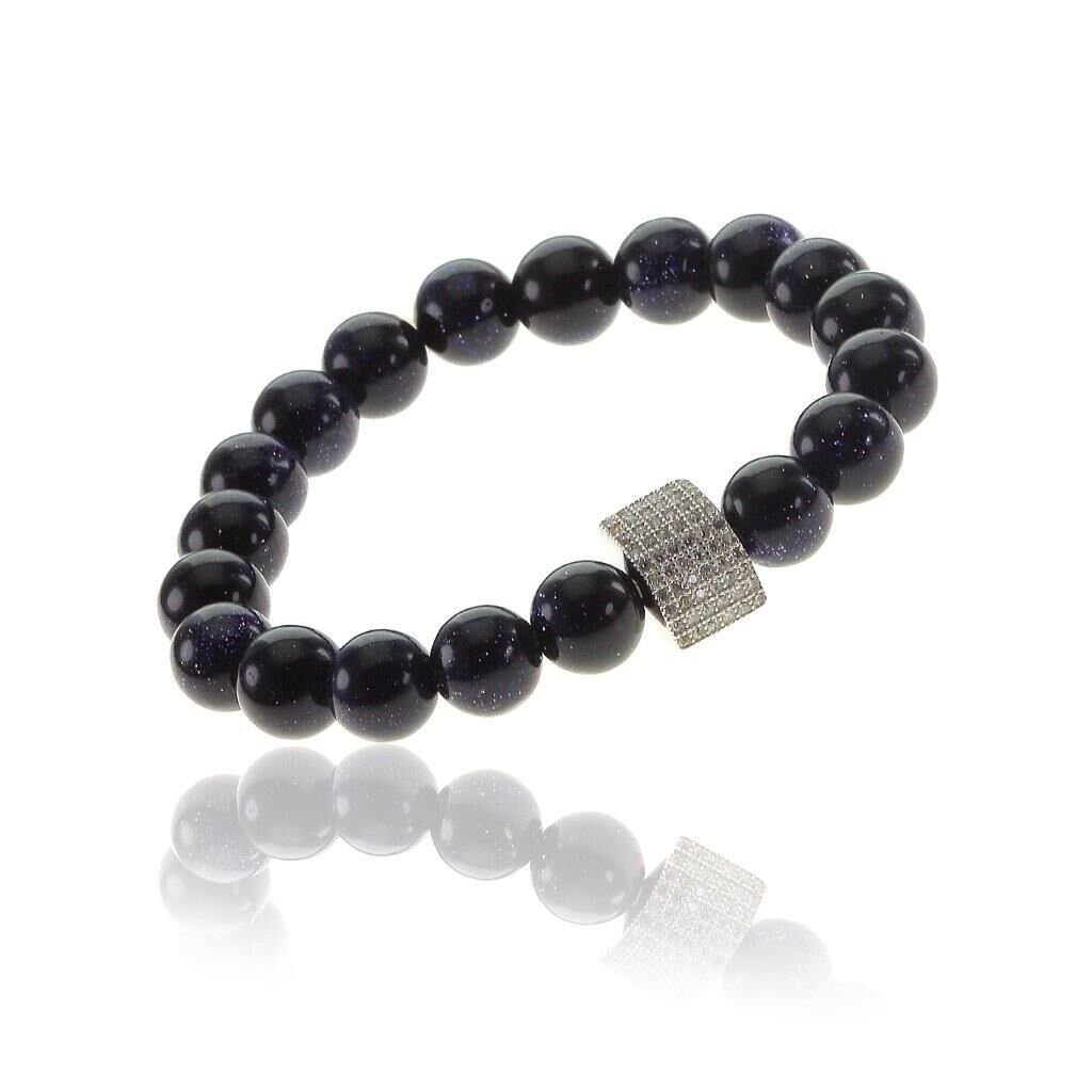 Zirkon Ve Safir yıldız Taşlı Bileklik SGTL6686