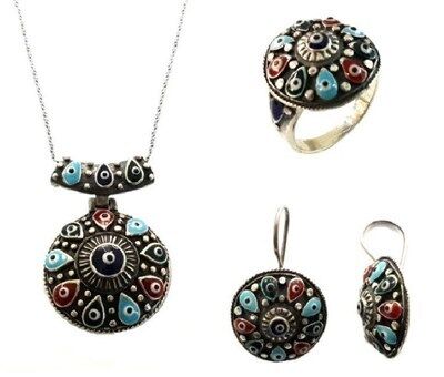 MİNELİ ÜÇLÜ SET set8361