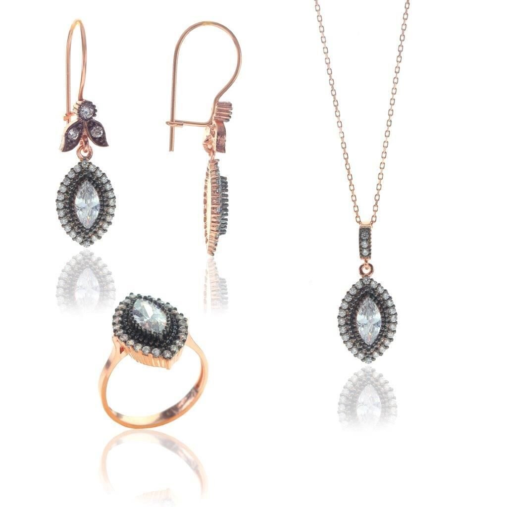 Elmas montürlü üçlü set SGTL8166