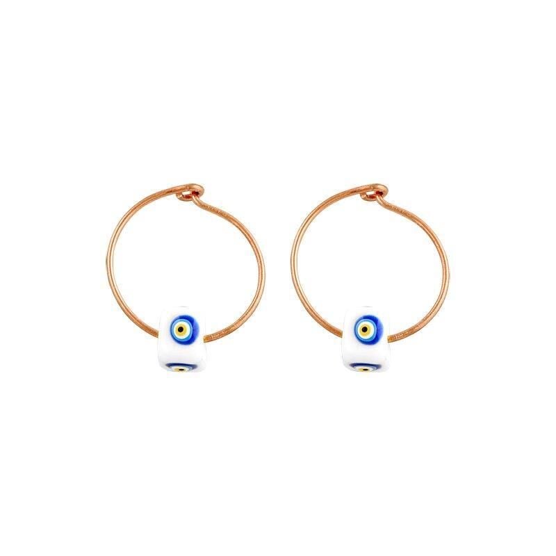 nazar mineli halka küpe SGTL7319