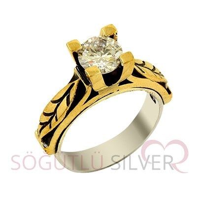 TEK TAŞLI YÜZÜK yüzük8269