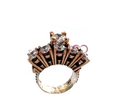 TEK TAŞ ve BEŞ TAŞLI YÜZÜK yüzük8268