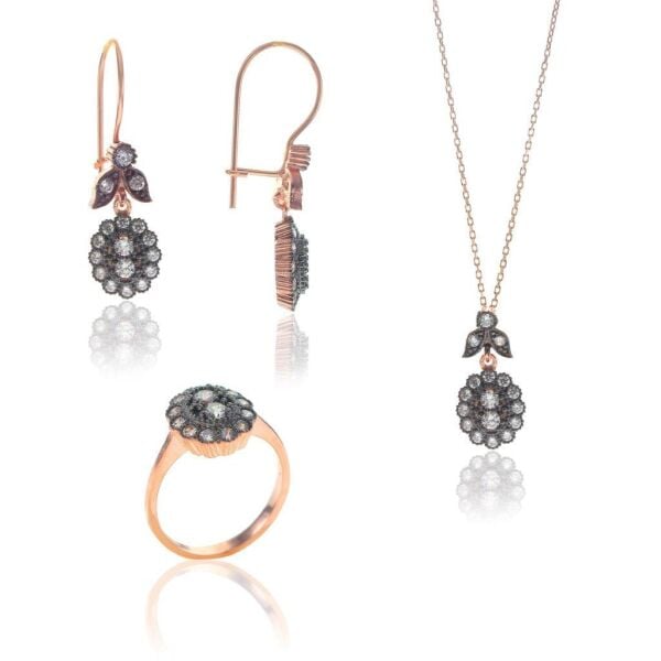 Elmas montürlü üçlü set SGTL8170