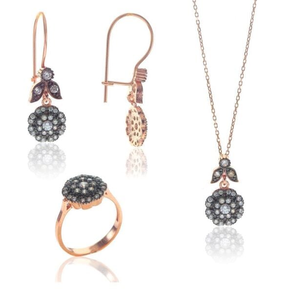 Elmas montürlü üçlü set SGTL8172