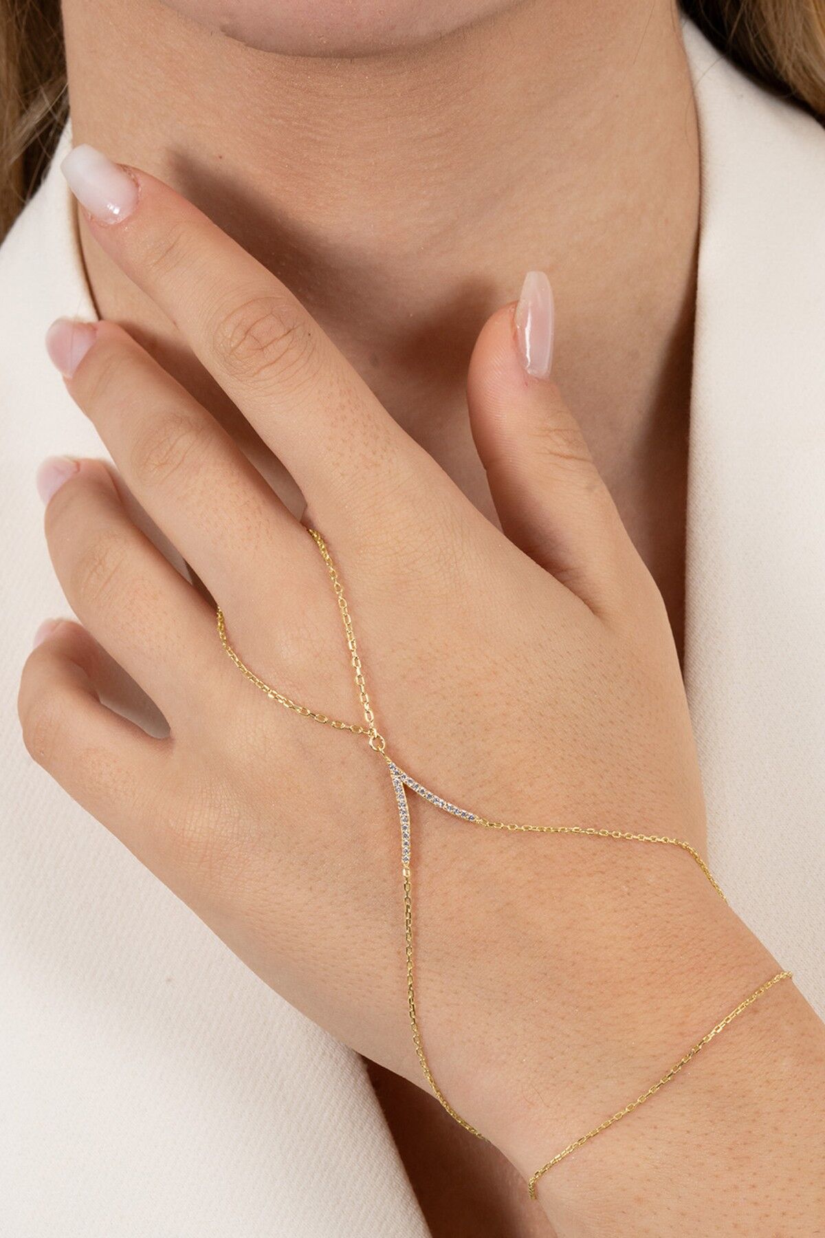 925 ayar gümüş şahmeran altın yaldızlı zirkon taşlı tutku şahmeran  SGTL13177GOLD