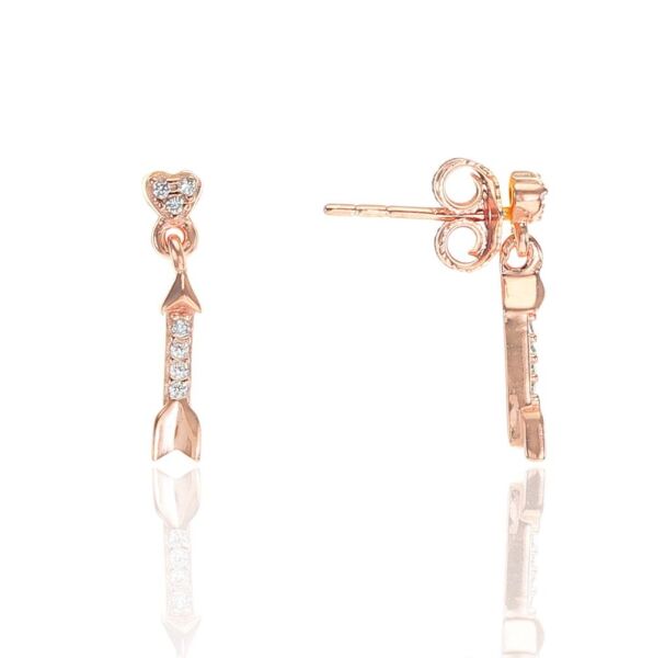 Gümüş ok küpe SGTL8485